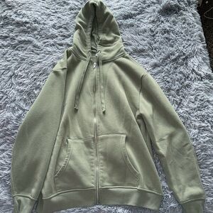 Green Zip up